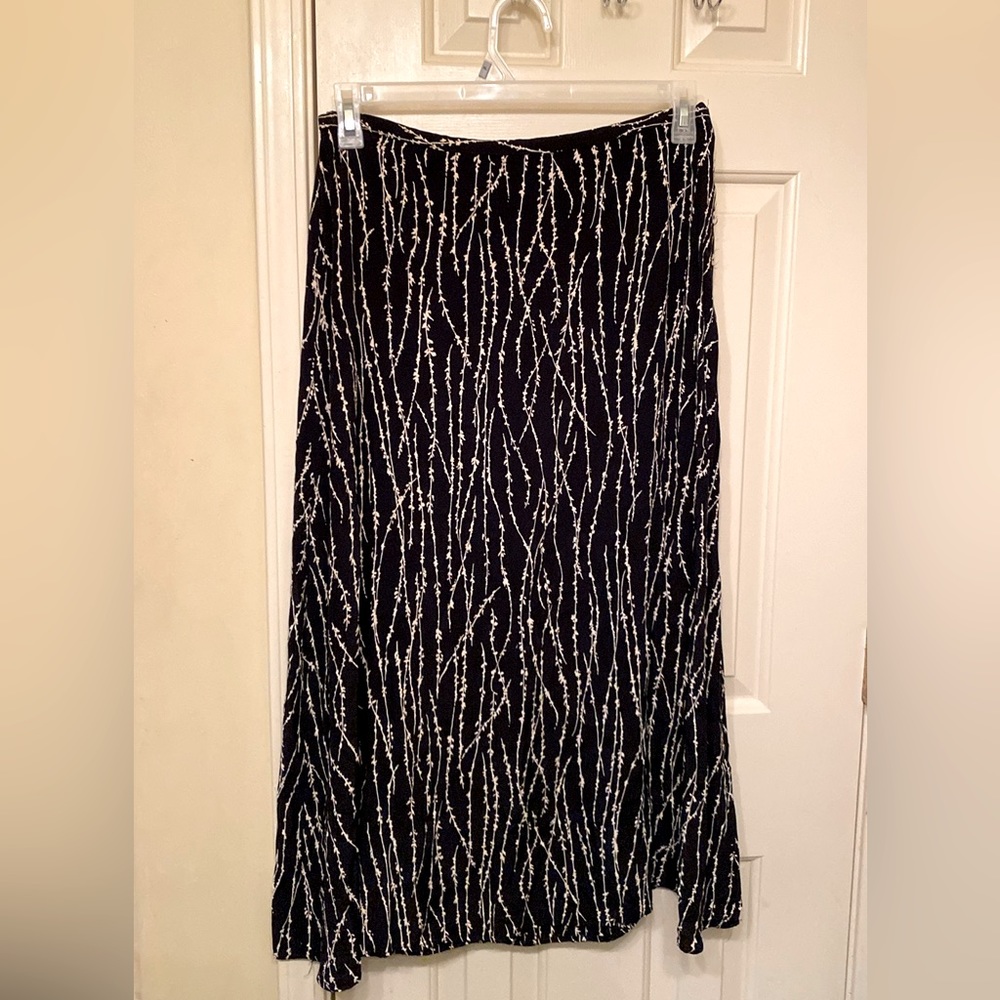 Women’s long floral skirt